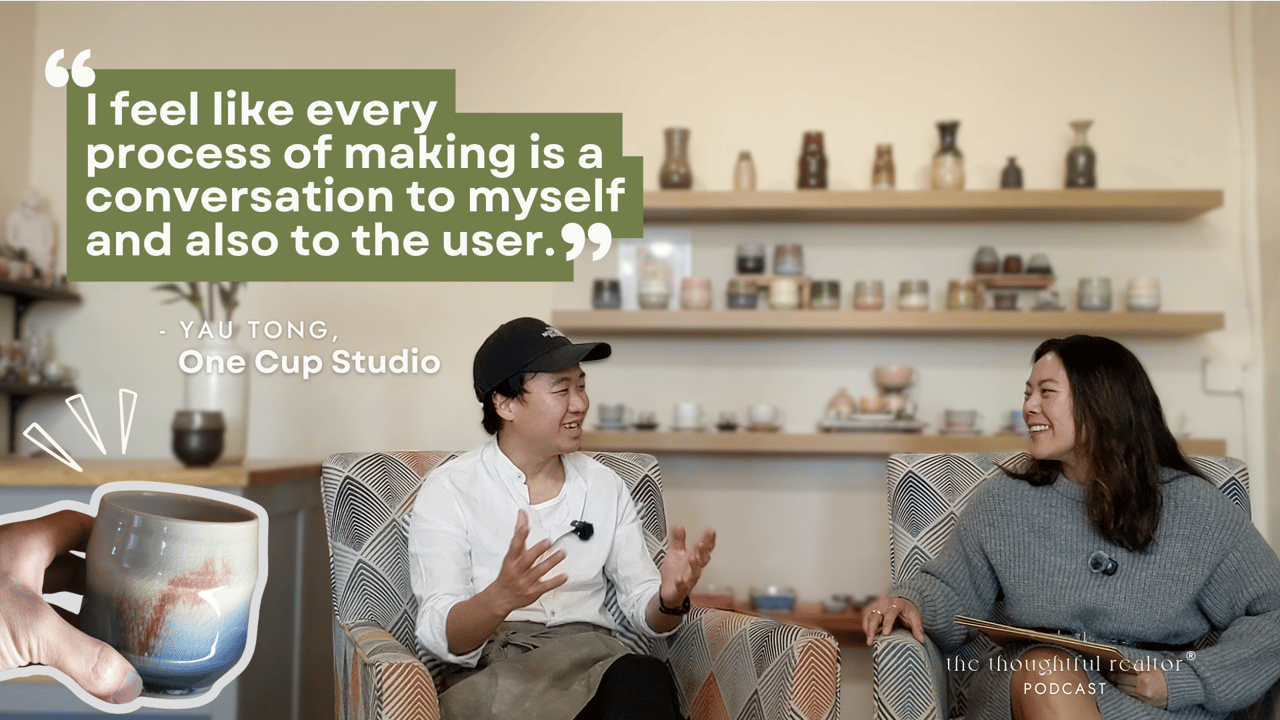 Episode 67: Functional Beauty - The Soul of Handmade Objects with Connie & Yau from One Cup Studio