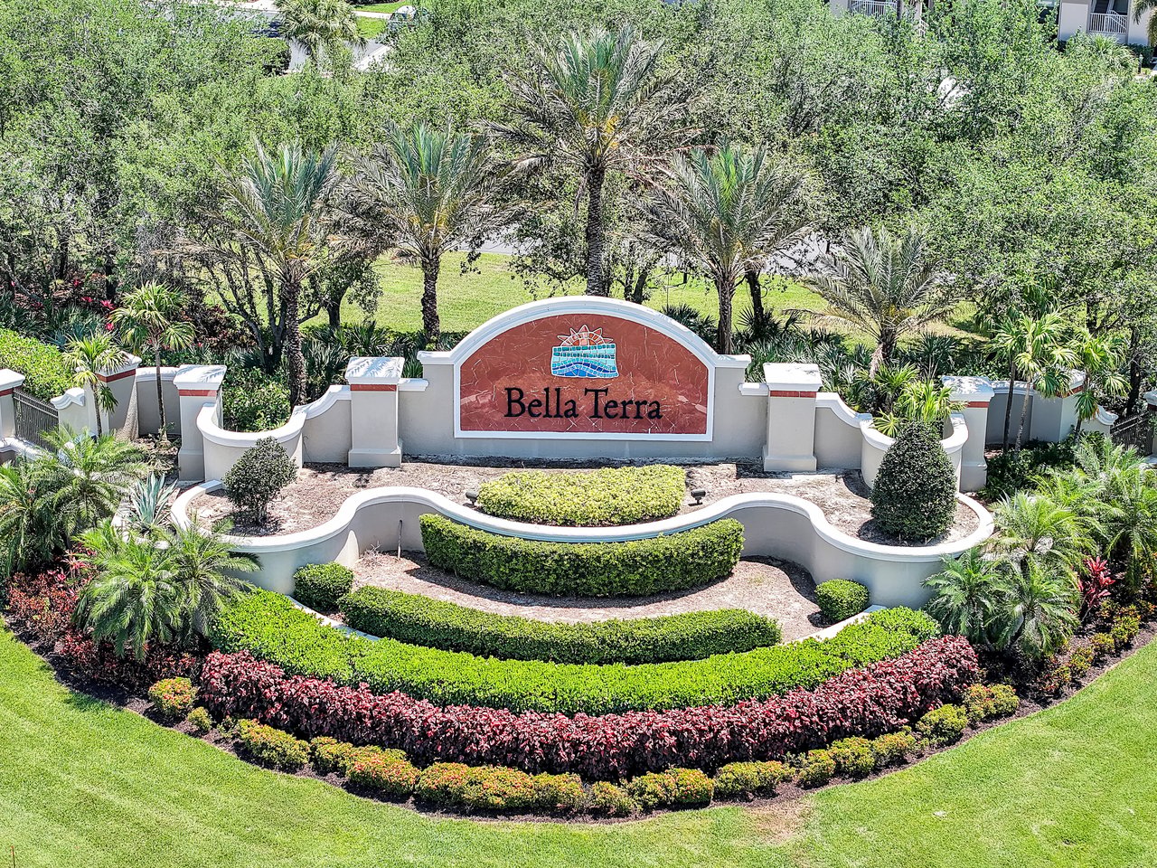 Bella Terra Entrance Sign 