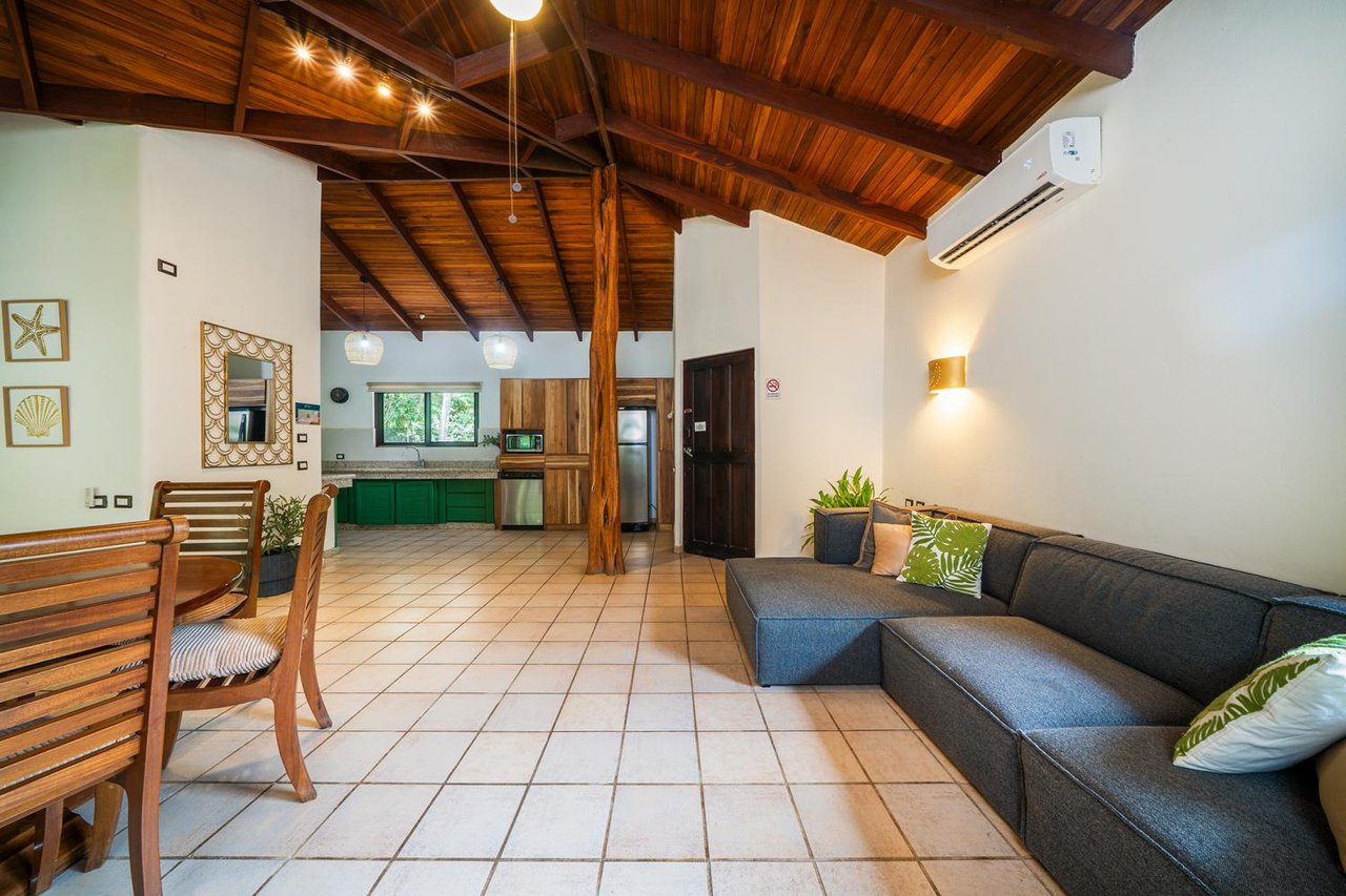 Villa Orquidea #17 | Charming 2-Bedroom Tropical Villa with Private Pool, Steps from Playa Langosta