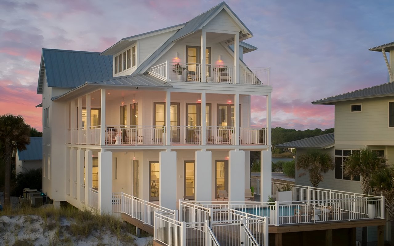 Seagrove Beach Gulf Front Home Hits the Luxury Market