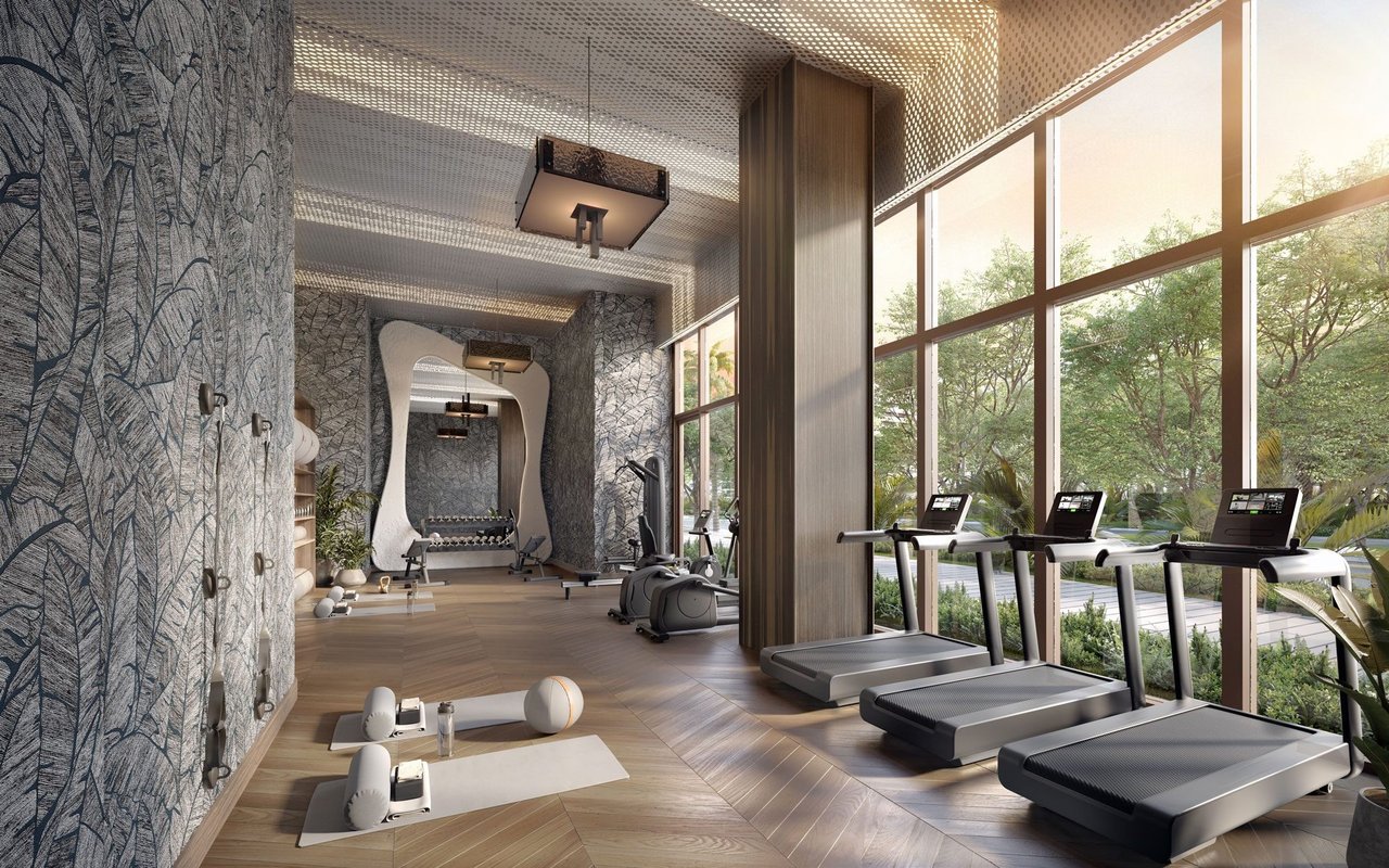 The Lincoln fitness center rendering in Coconut Grove, Miami.