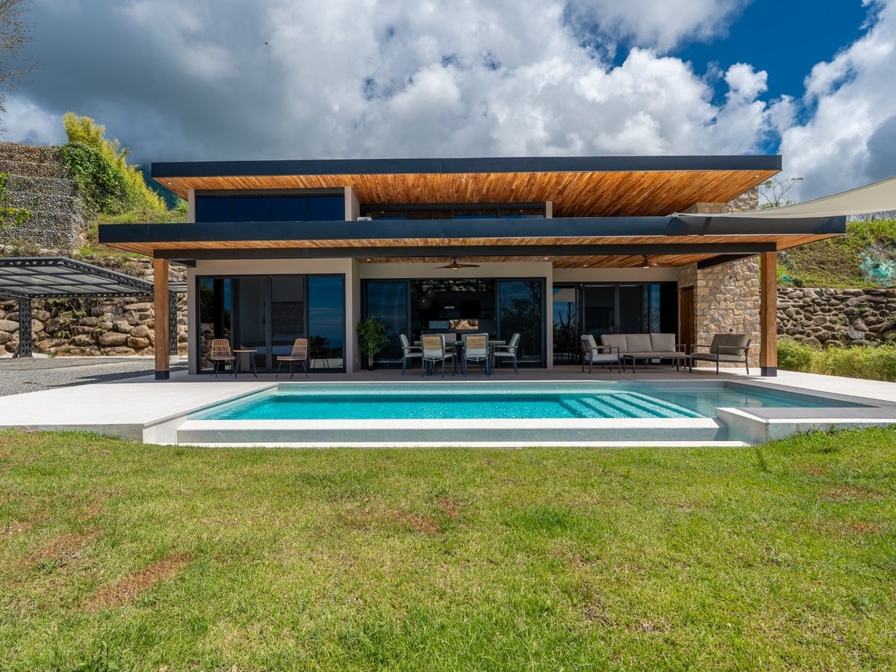 Brand New Modern Ocean View Home in Phase 5, Ojochal