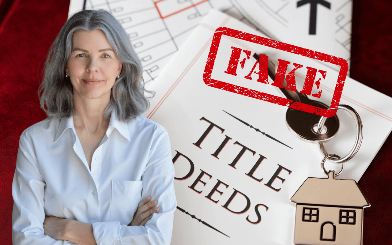 fake los angeles title deed