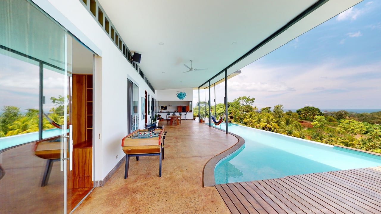 Luxury Ocean View Home with Chic Riverfront Cabins