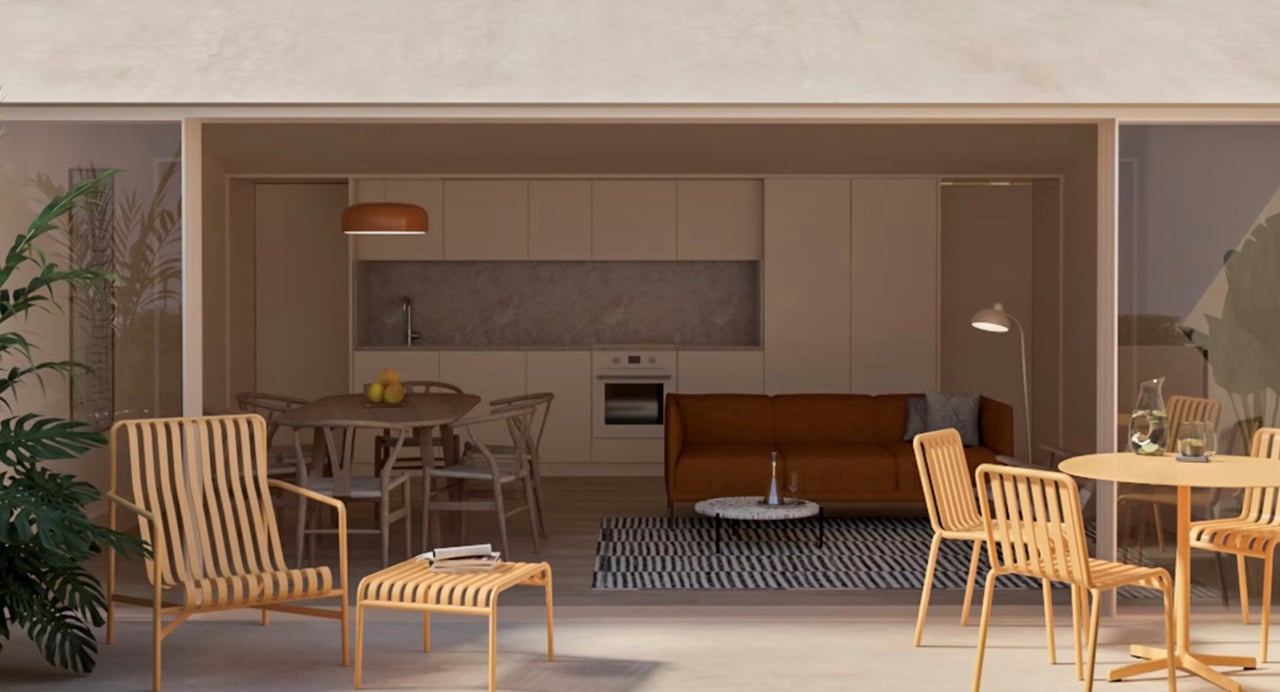 Modern 2-Bedroom Apartment with Parking and Terrace in Campo de Ourique, Lisbon