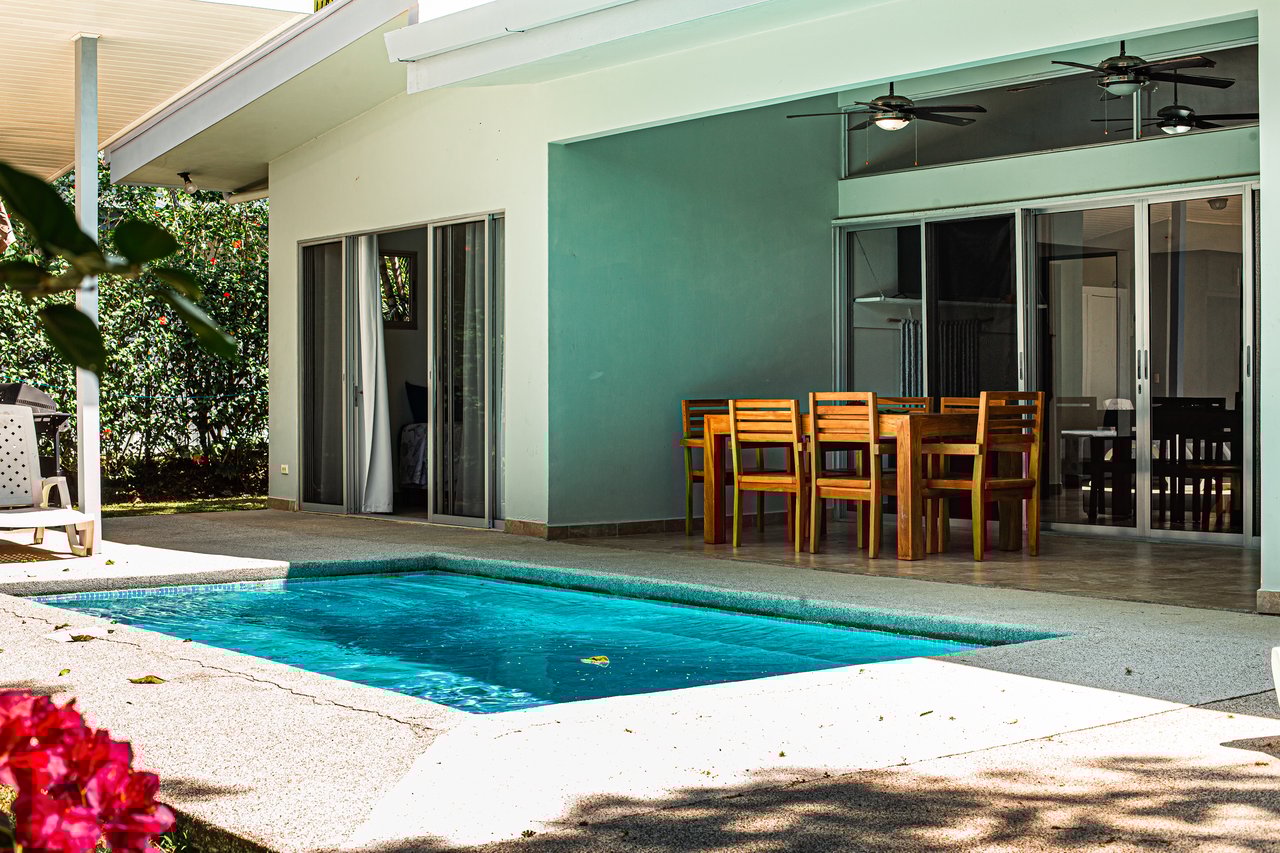 3 Bedroom Home Walking Distance to Playa Chaman – Villas del Sol, Bahía Ballena