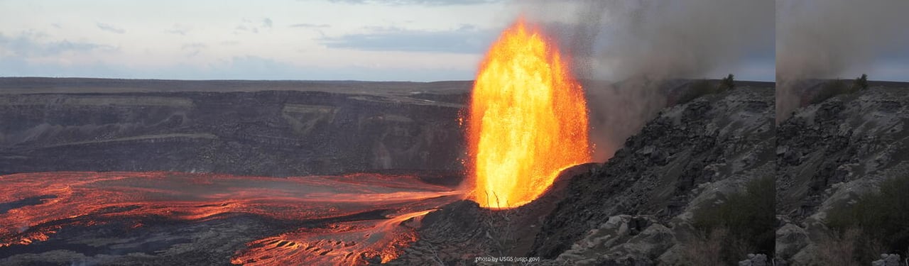 Kilauea and Pele the Goddess of Fire and Volcanoes on the Big Island of Hawaii