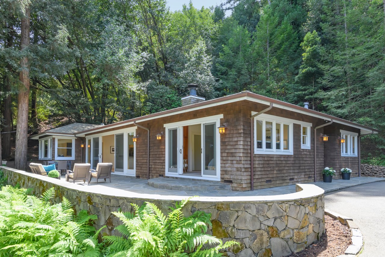 Enchanted Single-Level Haven Among the Redwoods
