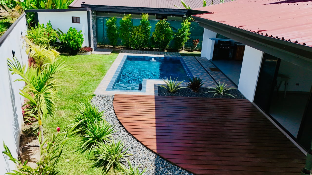 Tropical Modern Living Near Uvita – Stylish Pool Home with Privacy | Price Reduced