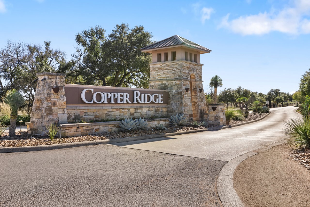entrance to Copper Ridge New Braunfels