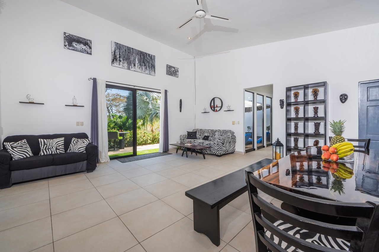 Villa Eva | Exclusive Gated Community Home with Mountain Views Near Tamarindo Beach