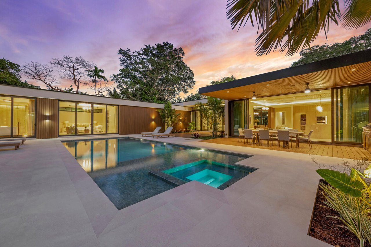 Introducing Casa Pinecrest A Private Modern Estate in Pinecrest