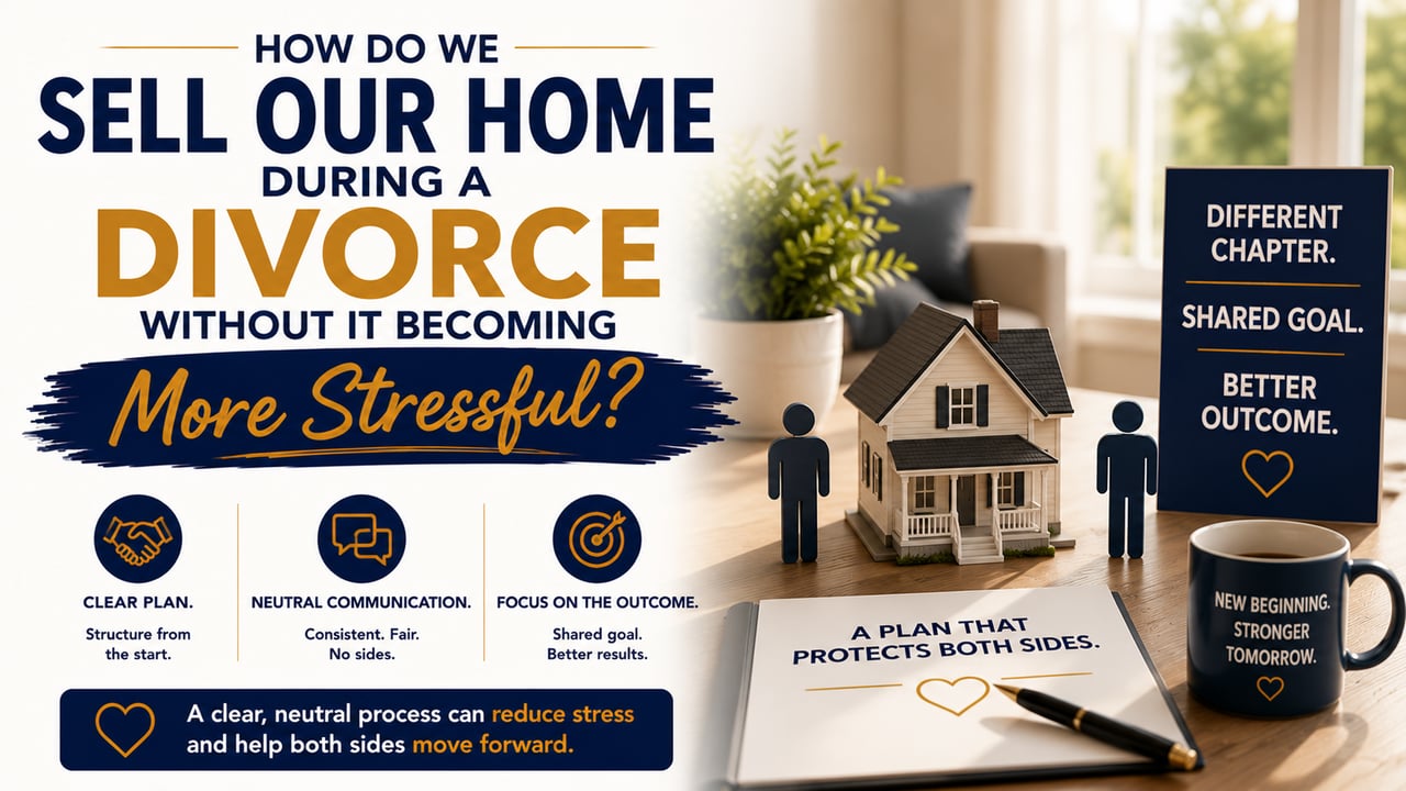 How Do We Sell Our Home During a Divorce Without It Becoming More Stressful?