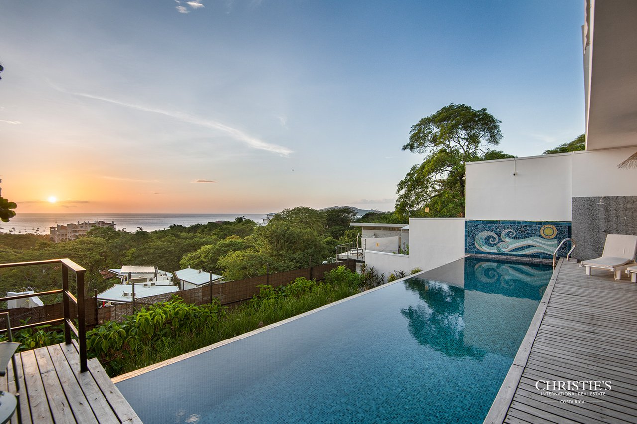 Exceptional Ocean View Residence in Tamarindo Hills 
