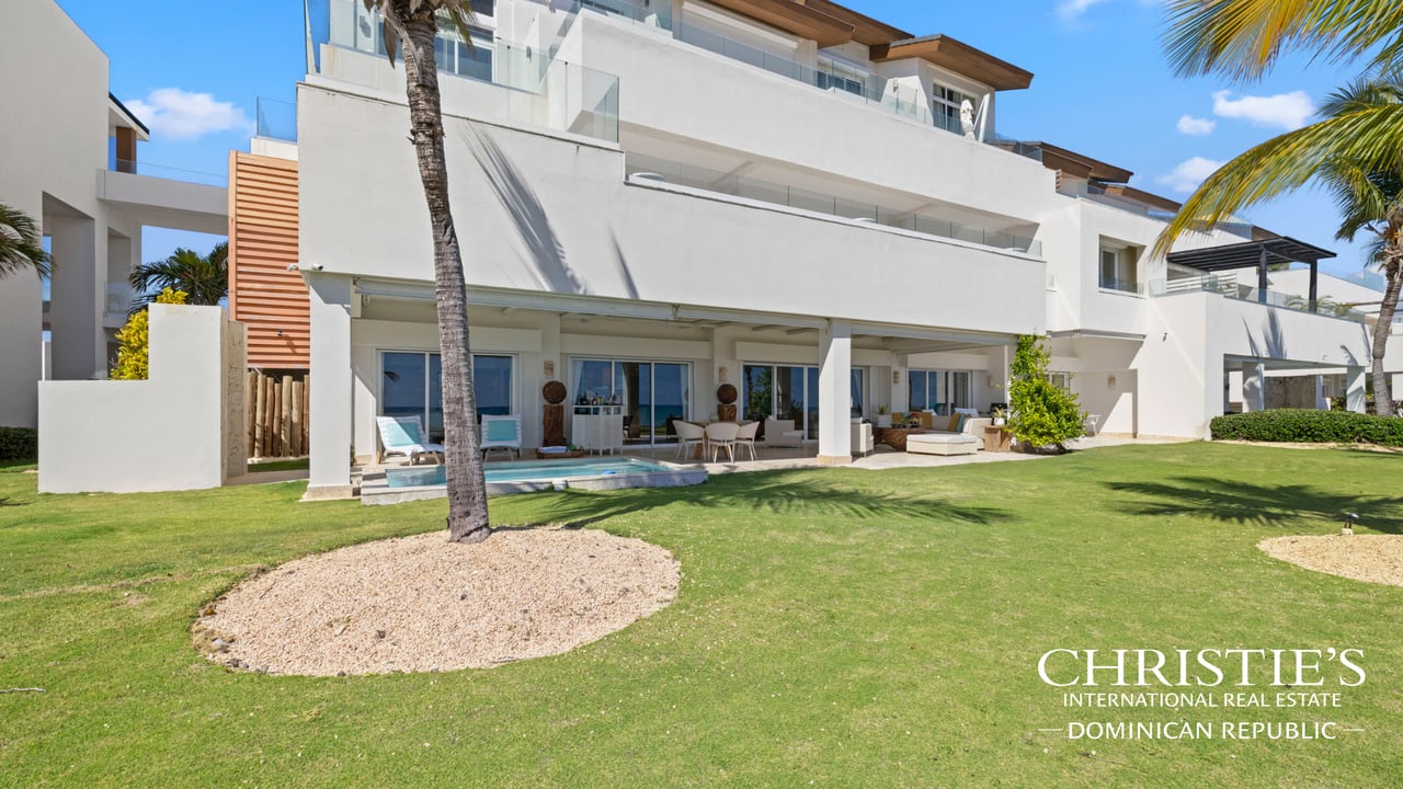 Cap Cana Oceanfront Luxury Condo with Direct Beach Access