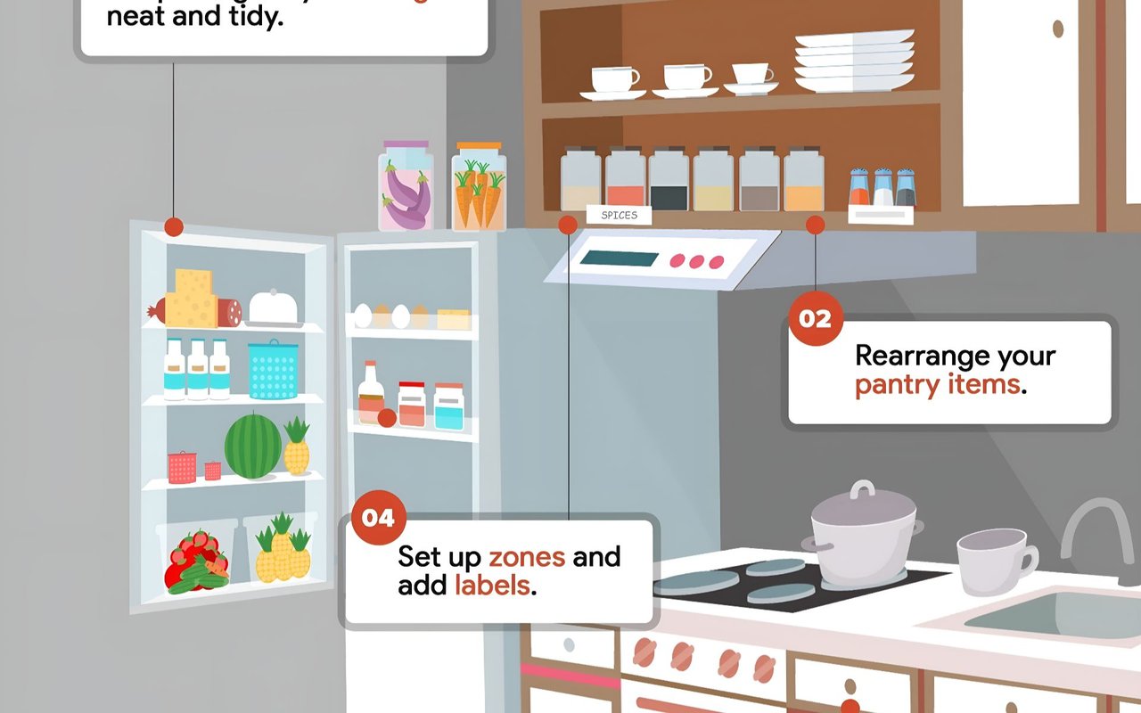 5 Easy Tips and Tricks to Make Your Kitchen Look More Organized