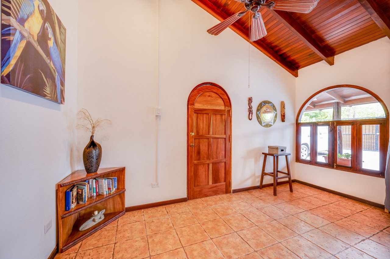 Casa de Luz | 3BR Tropical Home with Pool & Rancho, Walk to Potrero Beach