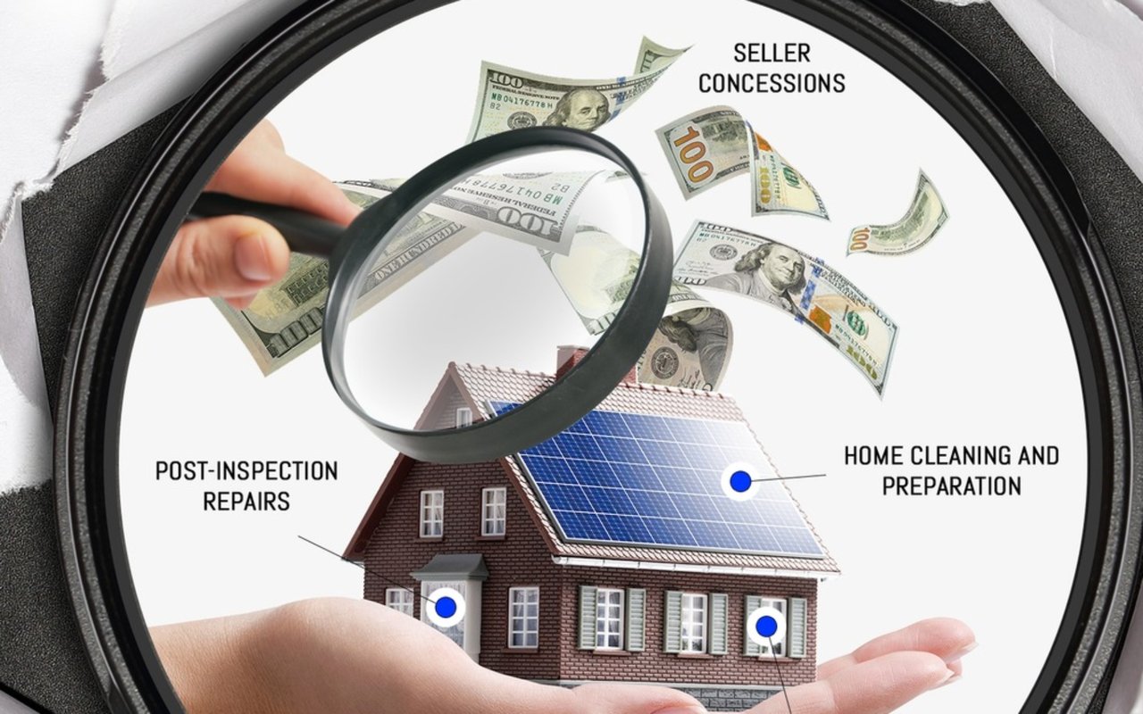 Hidden home-selling costs: seller concessions, post-inspection repairs, and cleaning and preparation.