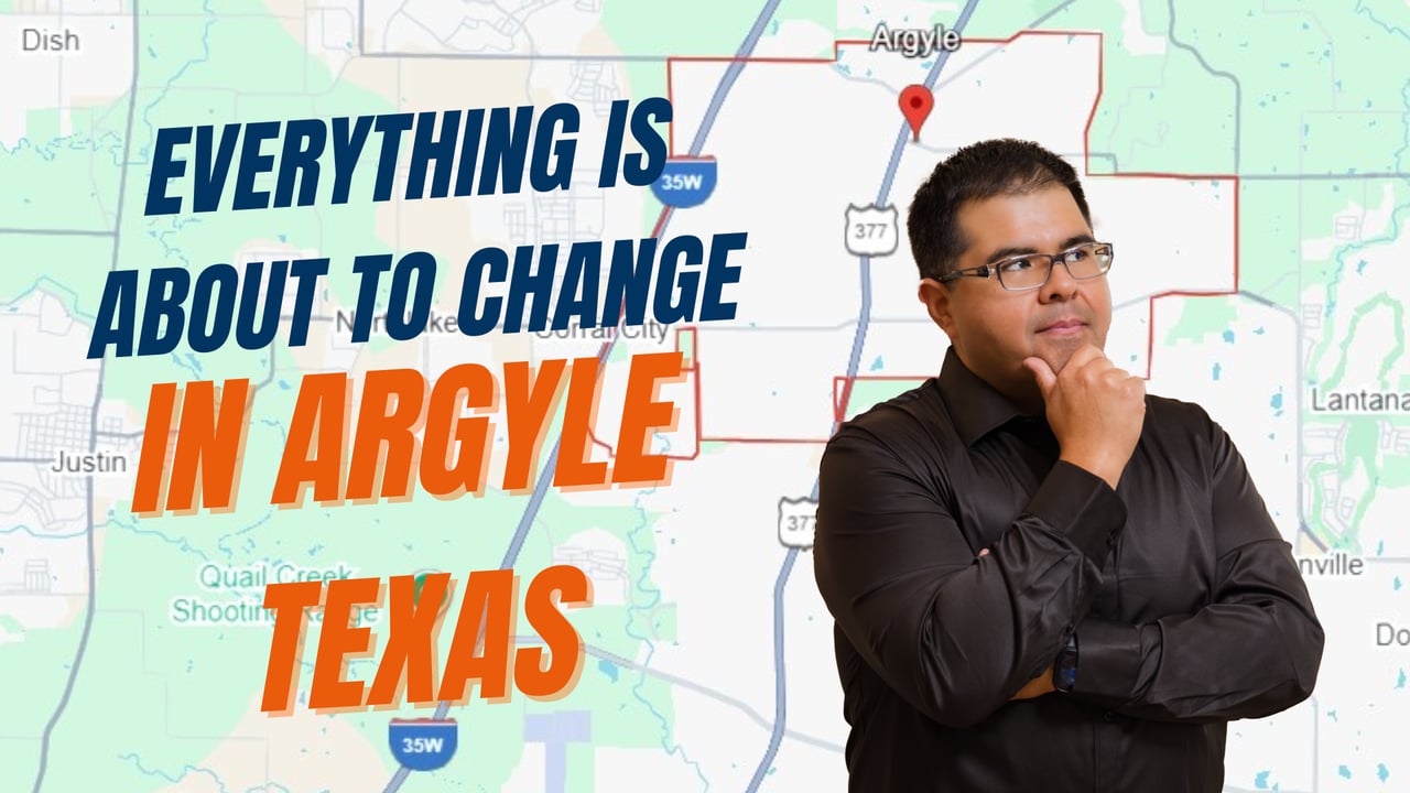 Everything is about to change in Argyle Texas — blog thumbnail for Miranda Realty Team's coverage of the Baylor Scott & White Heritage Tract, Heath Tract wholesale club, and I-35W corridor commercial development in Argyle TX 2026