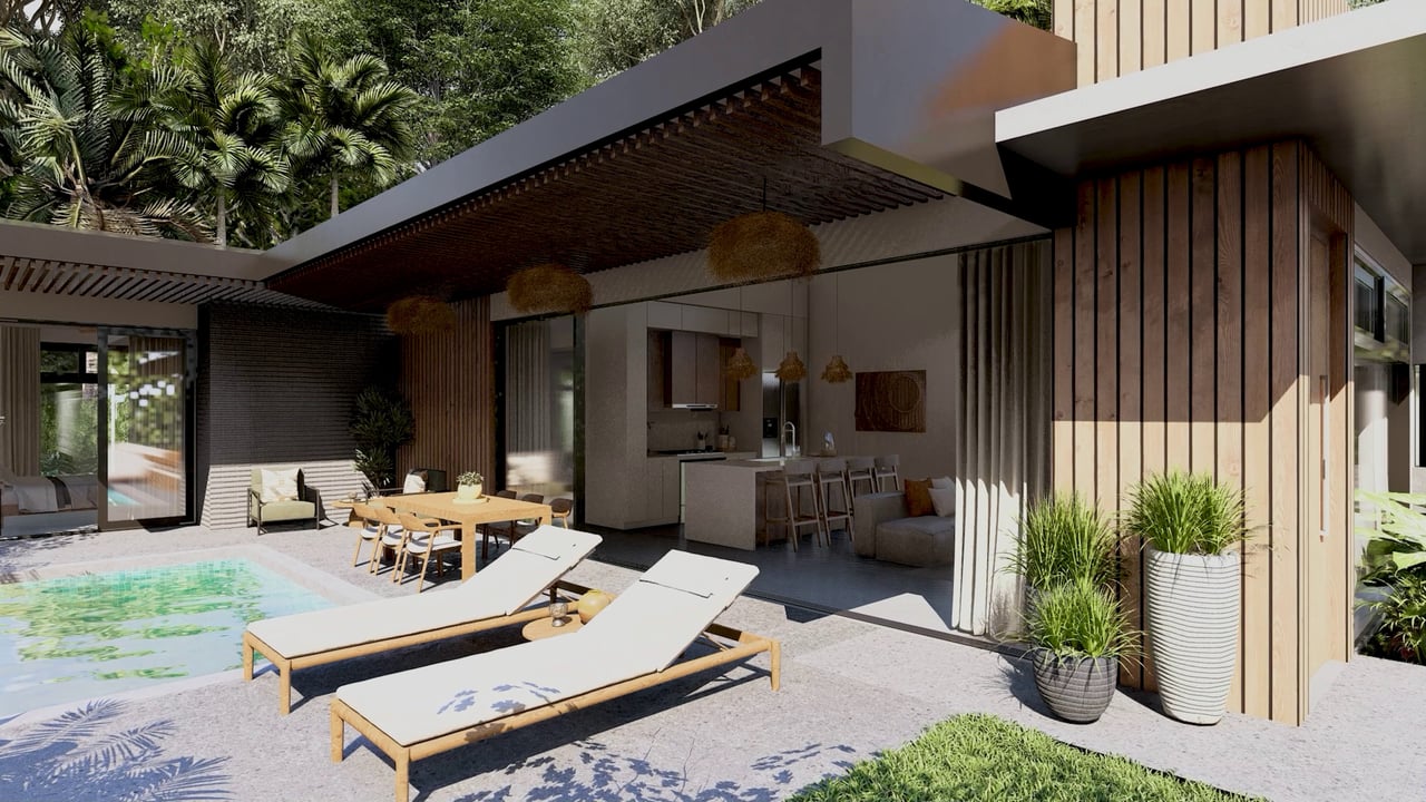 Jana Villas, Sleek Modern Pre-Construction Villas Located in Ojochal