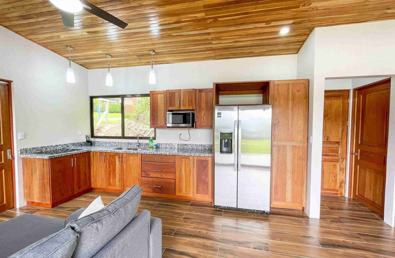 Brand-New Easy-Access 2-Bedroom Home with Big Pool & Peaceful Terraza on Calle Cascada in Ojochal Costa Rica