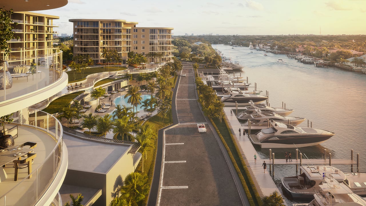 The Ritz-Carlton Palm Beach marina 