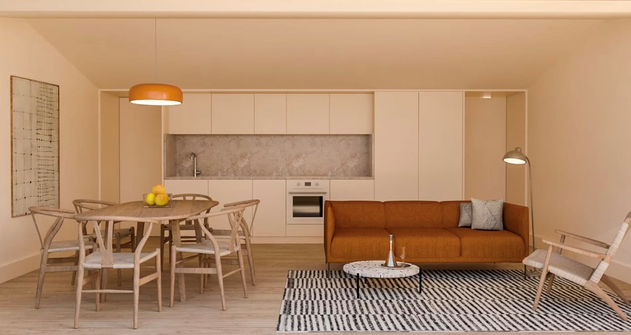 Modern 2-Bedroom Apartment with Parking and Terrace in Campo de Ourique, Lisbon