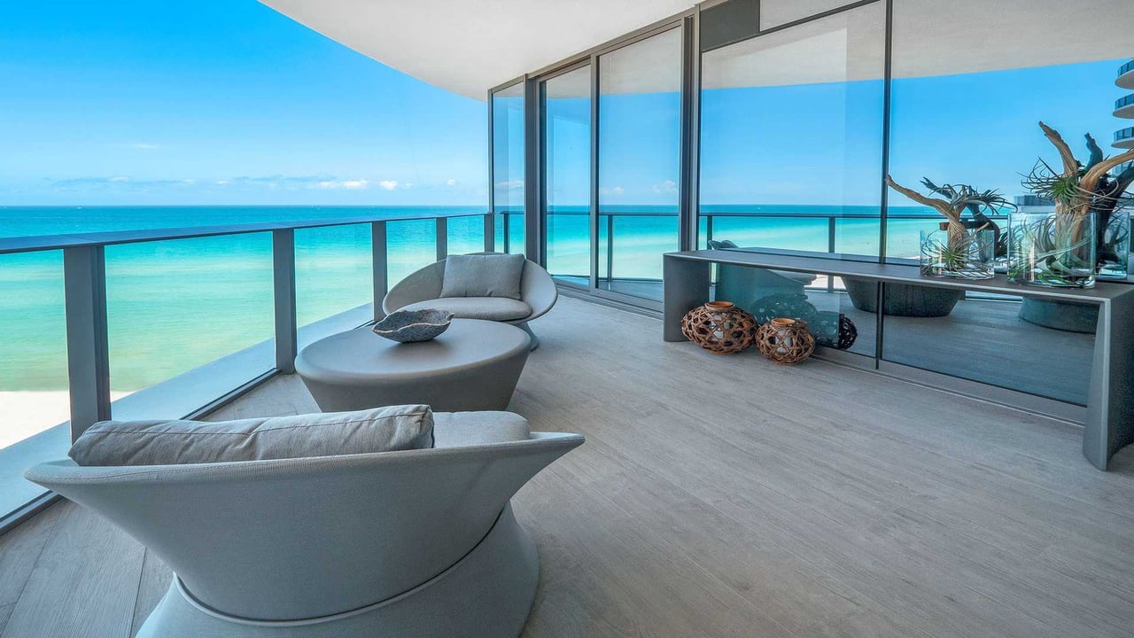 Ritz-Carlton Sunny Isles residences balcony 