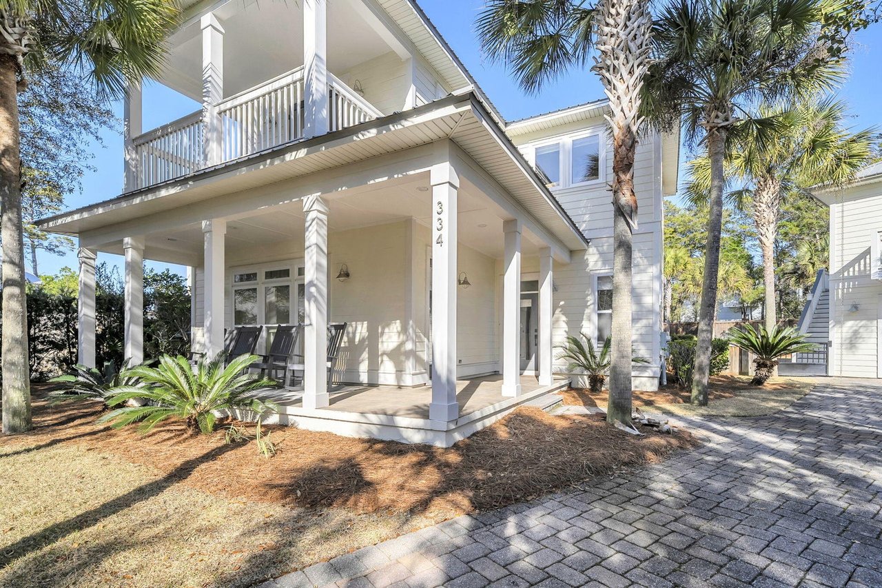 334 Seabreeze Blvd Sold | Inlet Beach Home with Carriage House