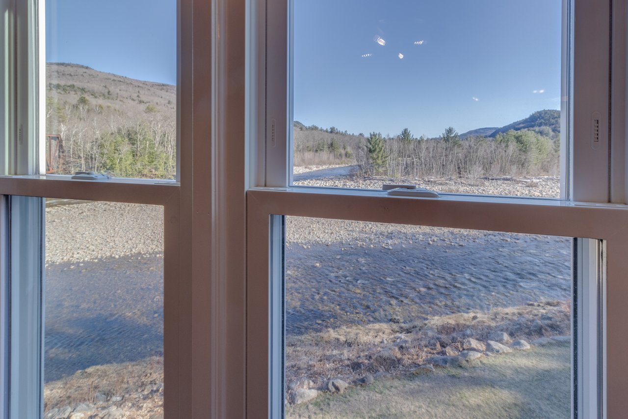 Ski Season Rental with panoramic water and mountain views