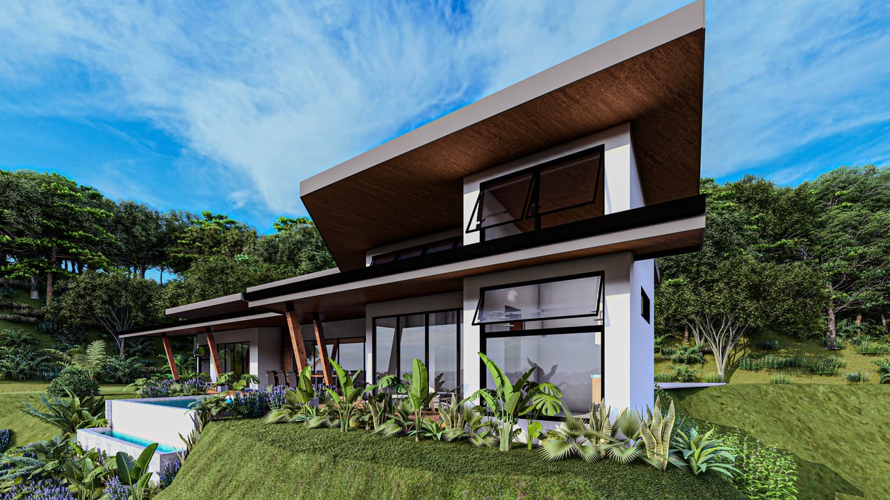 Price Reduced! Panoramic Ocean View Lot in Prestigious Phase 11 Ojochal – 2.77 Acres with Luxury 3D Home Design Included