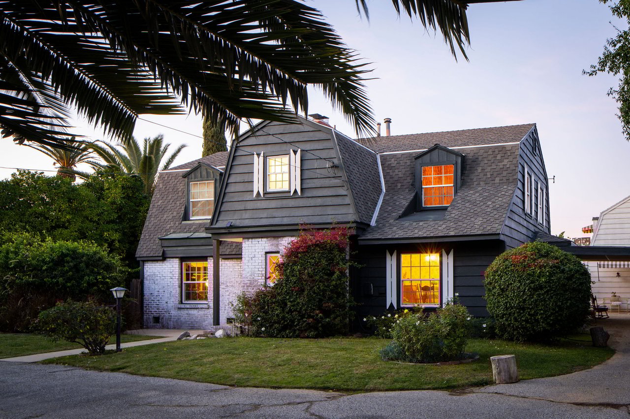 The Perry Farmhouse in Van Nuys, A Rare Rustic Compound