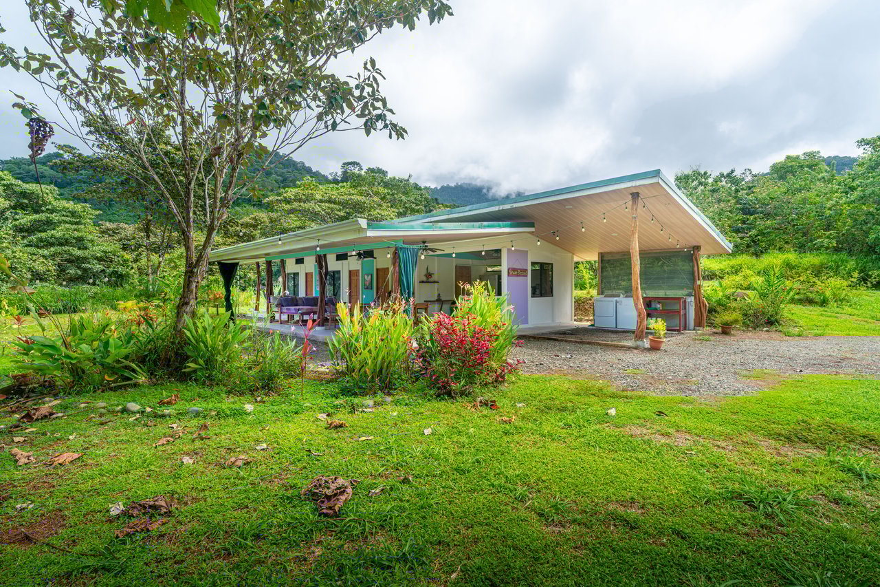 Plant Your Roots at Tierra Bendita! 2.5 Acres, River Frontage, 2 Bedroom Home, Private, Easy Access!