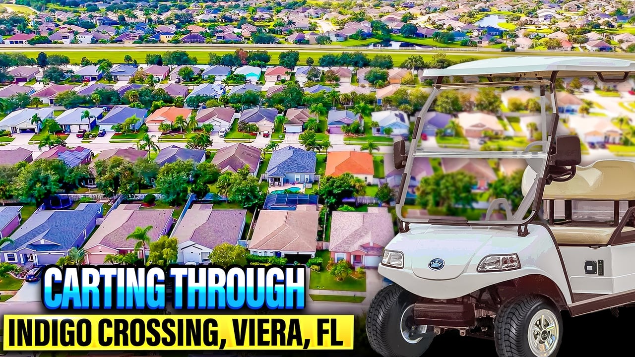 Carting thru Indigo Crossing| Viera, FL