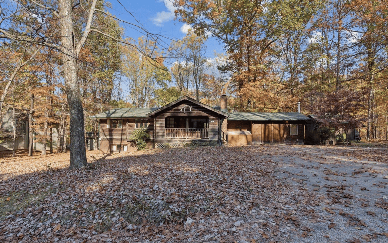 Charming Log Cabin Home Tour at 88 White Oak Lane in Shenandoah Retreat