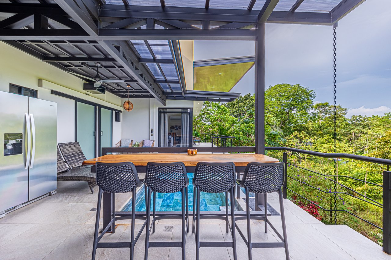 Casa Palma – Brand New Luxury 4BR/4.5BA Home with Stunning Sunset Views in Quepos