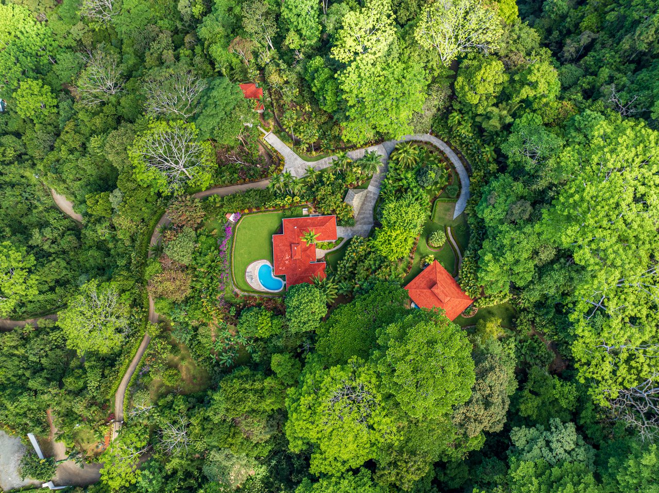 Private Luxury Estate with 3 Homes, Ocean Views & Tropical Privacy in Tres Rios