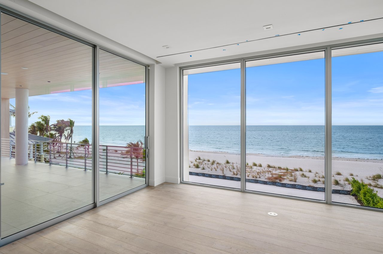 New Construction with Private Gulf Front Access