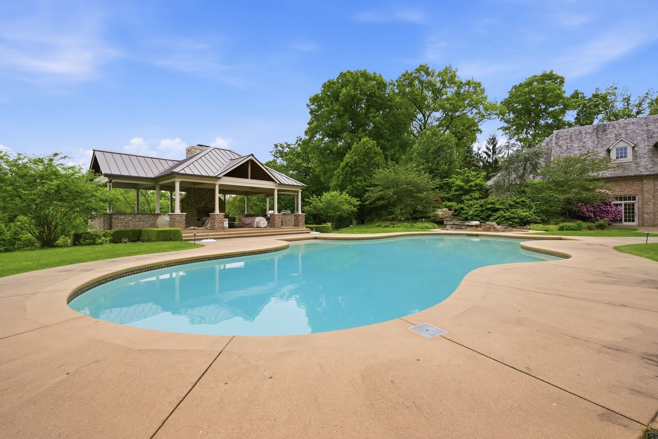 Heated salt water pool