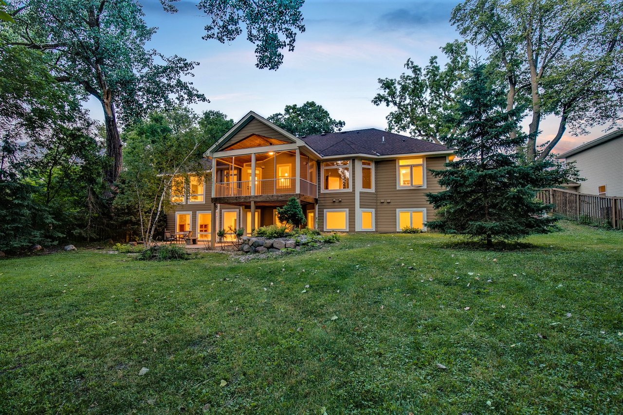 Sprawling, Custom Built, Walkout Rambler on Large Wooded Lot