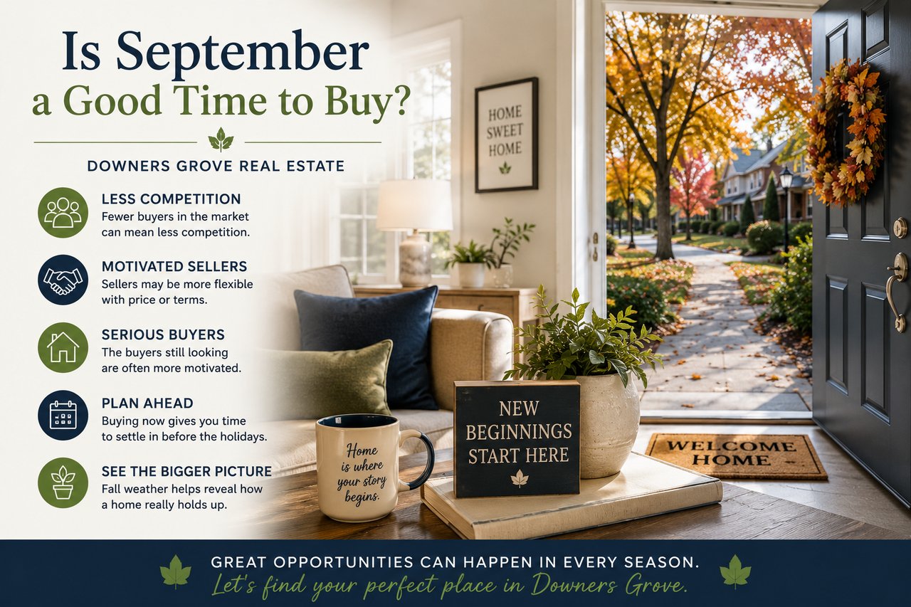 Is September a Good Time to Buy a Home in Downers Grove? cover