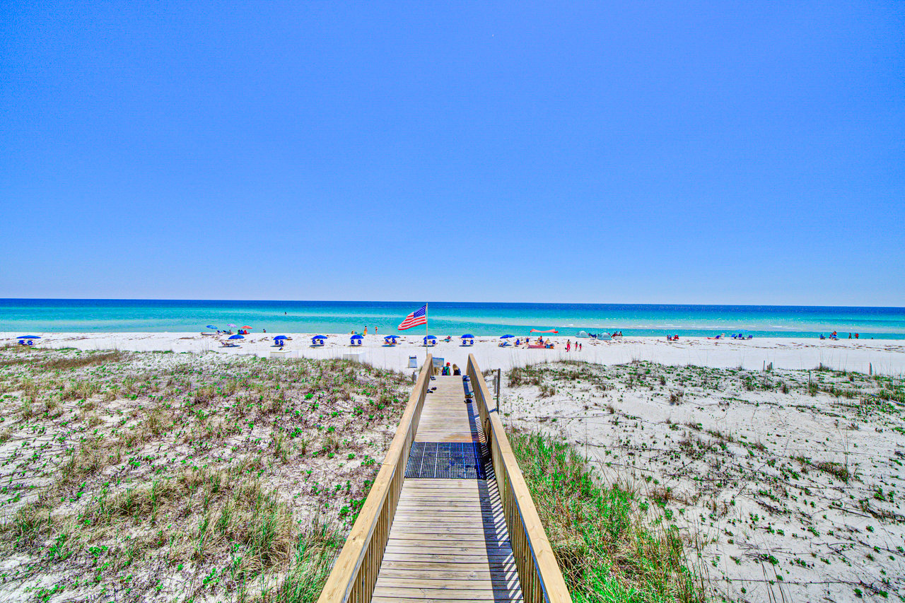 GULF FRONT Sans Souci TERRACE Condo 102 