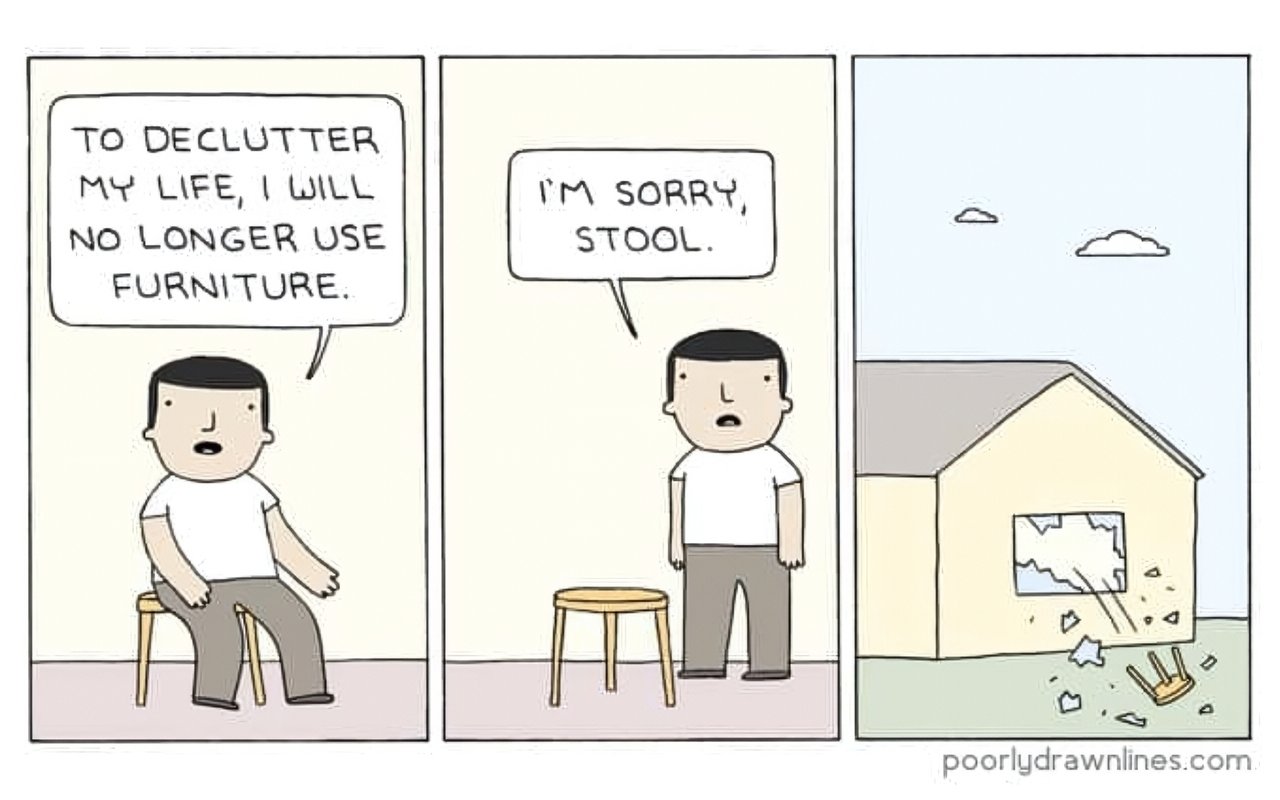 Define, Divest, Declutter