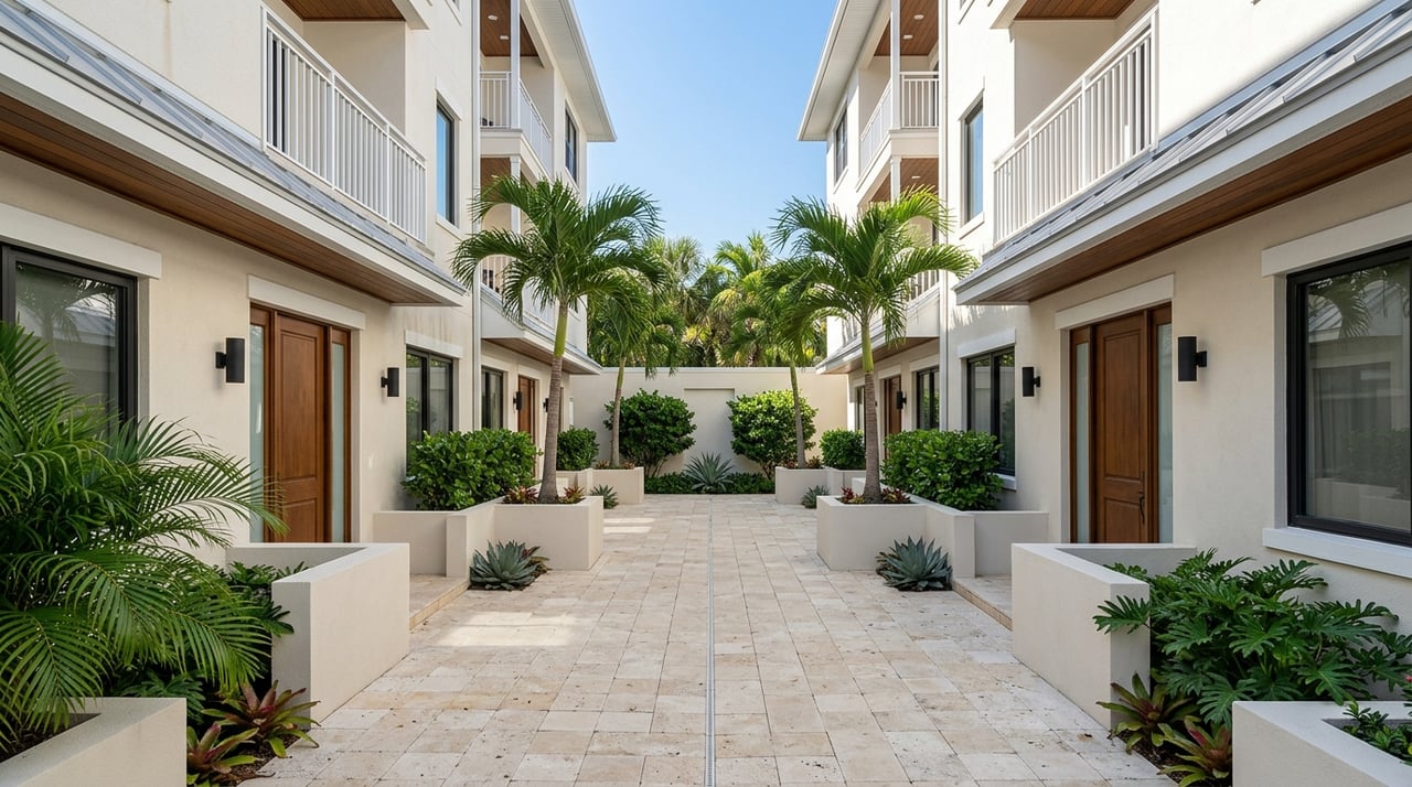 The Estuary In Delray Beach: Gated Waterfront Townhome Living cover