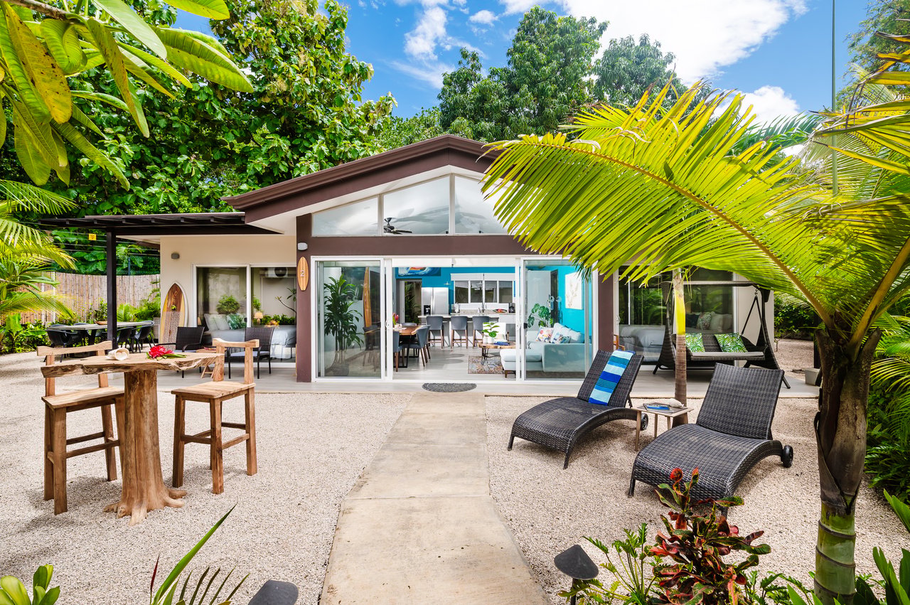 The Point #2 | Luxury Modern Villa with Casita in Gated Playa Avellanas Community