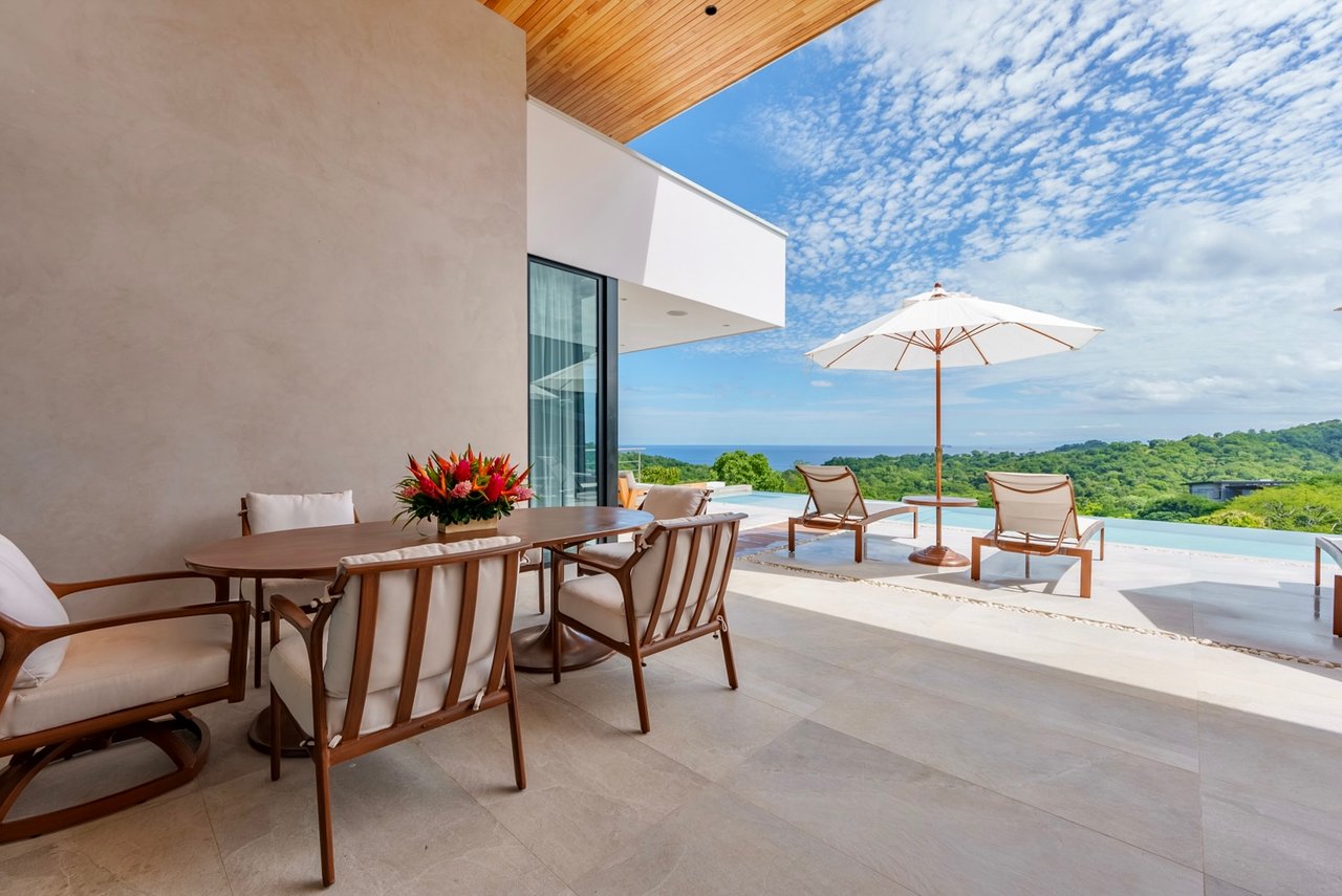 Casa Camino 93 | Luxury Ocean View Estate with Infinity Saltwater Pool in Las Ventanas de Playa Grande