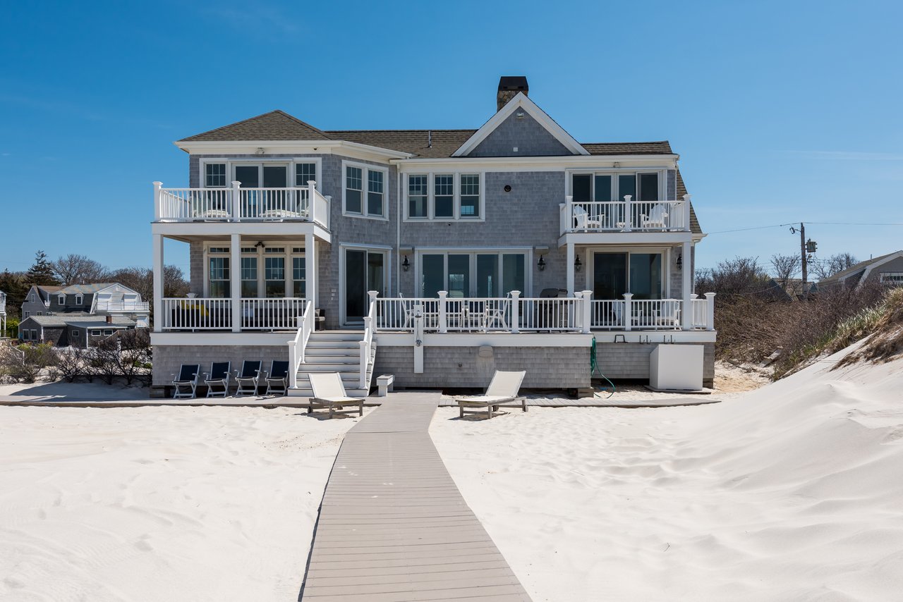 Private Beachfront Residence on Cape Cod Bay