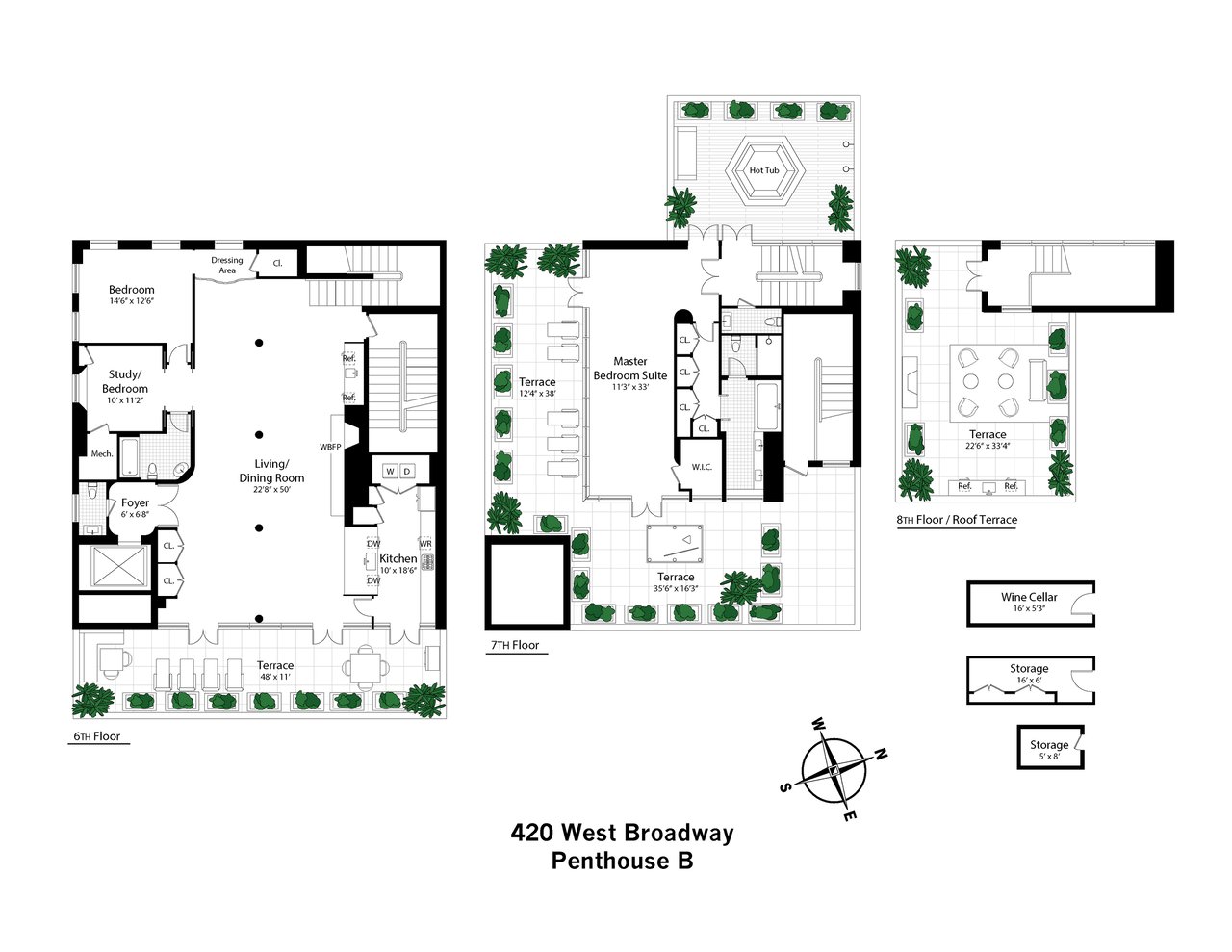 420 West Broadway, PHB