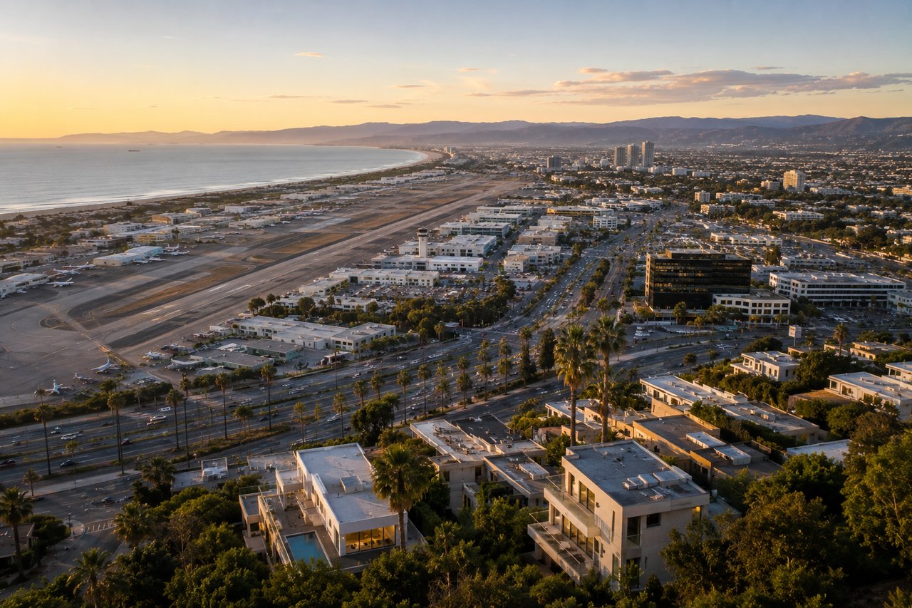 Santa Monica Airport's 2028 Closure: How LA's Luxury Real Estate Map Is Already Shifting