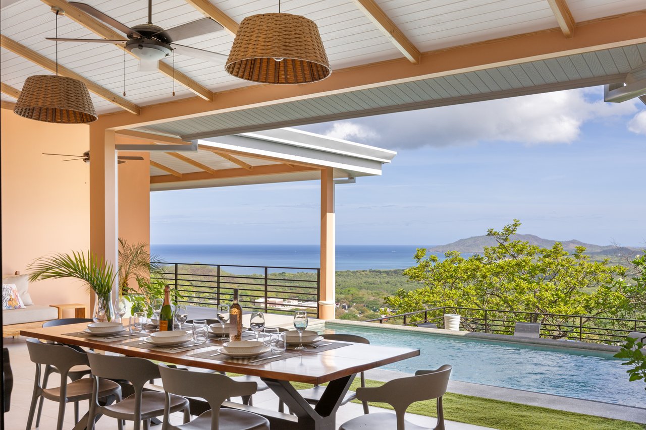 Villa Chiric | Panoramic Oceanview Estate Overlooking Tamarindo & Playa Grande